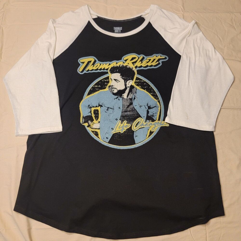NEW RARE 2018 SIZE LARGE THOMAS RHETT TOUR SHIRT COUNTRY LONG SLEEVE TORRID 2X